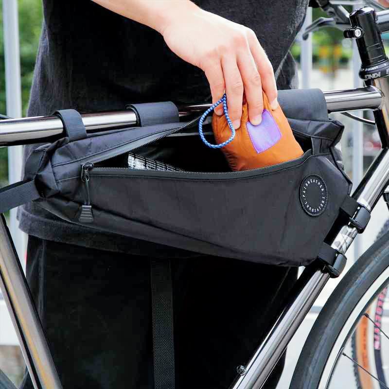 FAIRWEATHER Half Frame Bike Bag - Black