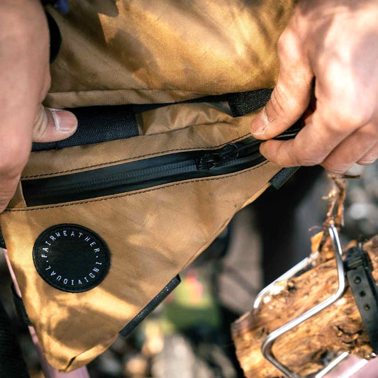 FAIRWEATHER Corner Frame Bike Bag Ecopak - Coyote