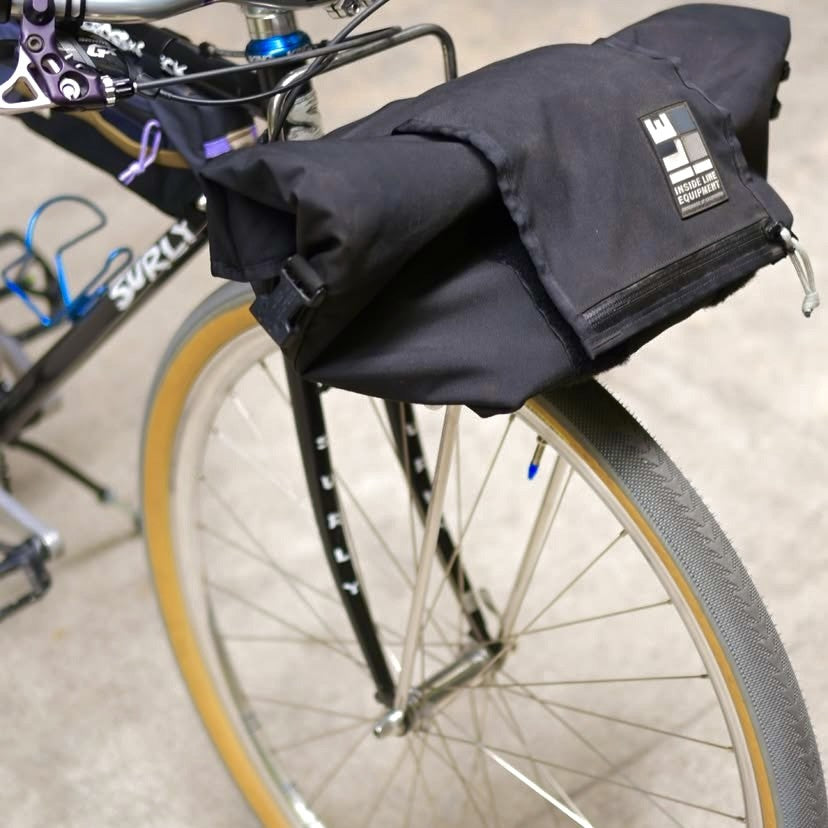 INSIDE LINE EQUIPMENT Porteur Rackbag - Black Cordura