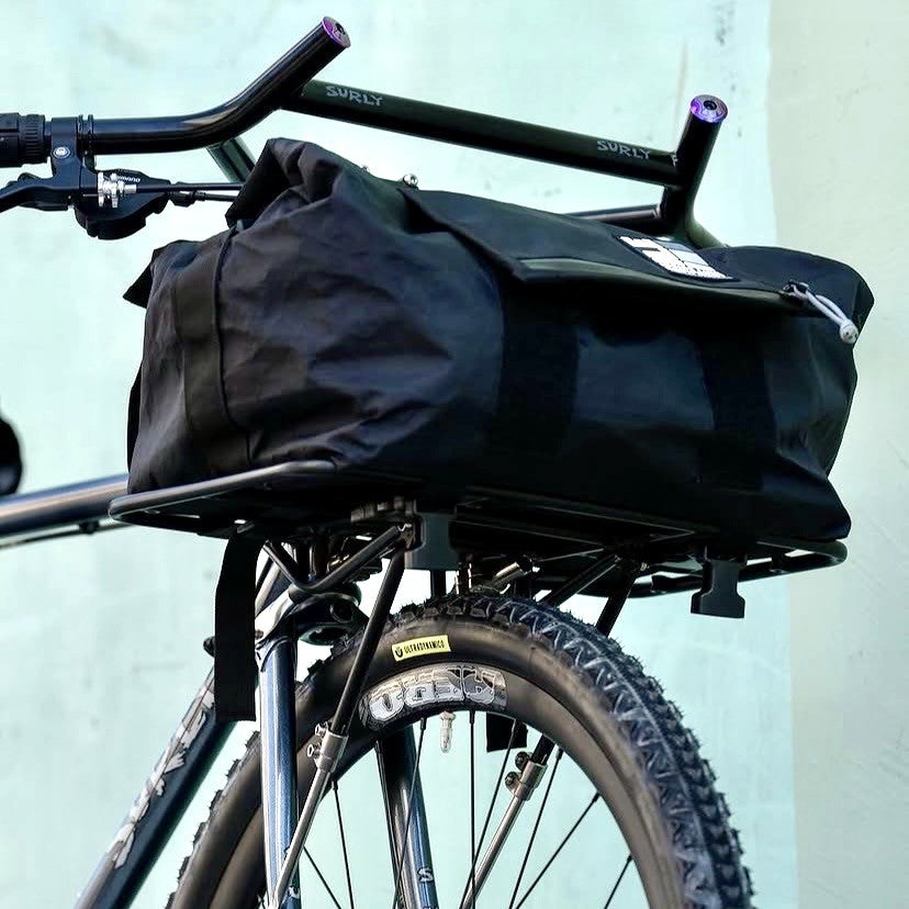 INSIDE LINE EQUIPMENT Bike Porteur Rackbag - Black Cordura – I