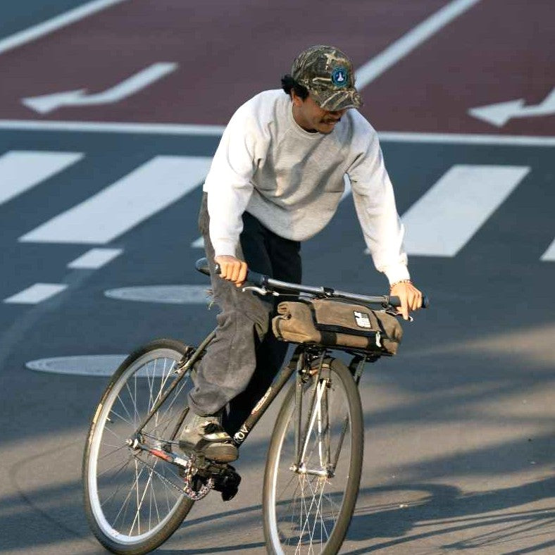 INSIDE LINE EQUIPMENT Small Porteur Rack bag - Cordura Tan