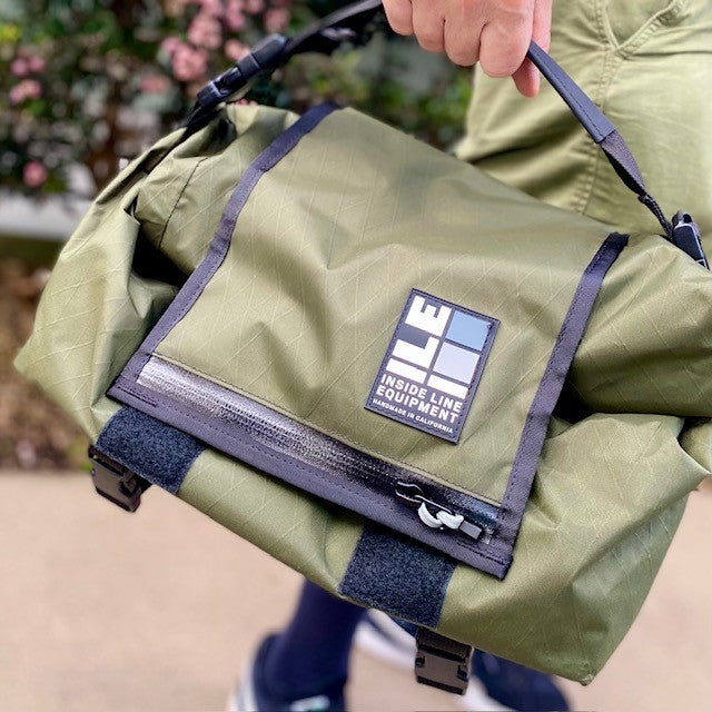 INSIDE LINE EQUIPMENT Bike Porteur Rackbag - Forest Green XPAC – I Like ...