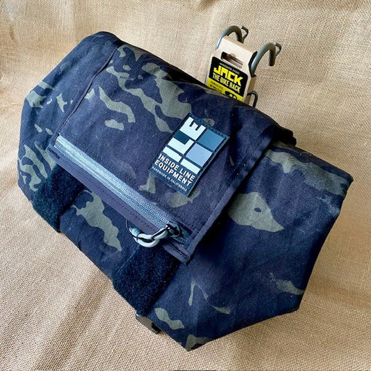 INSIDE LINE EQUIPMENT Small Porteur Rack bag - Black