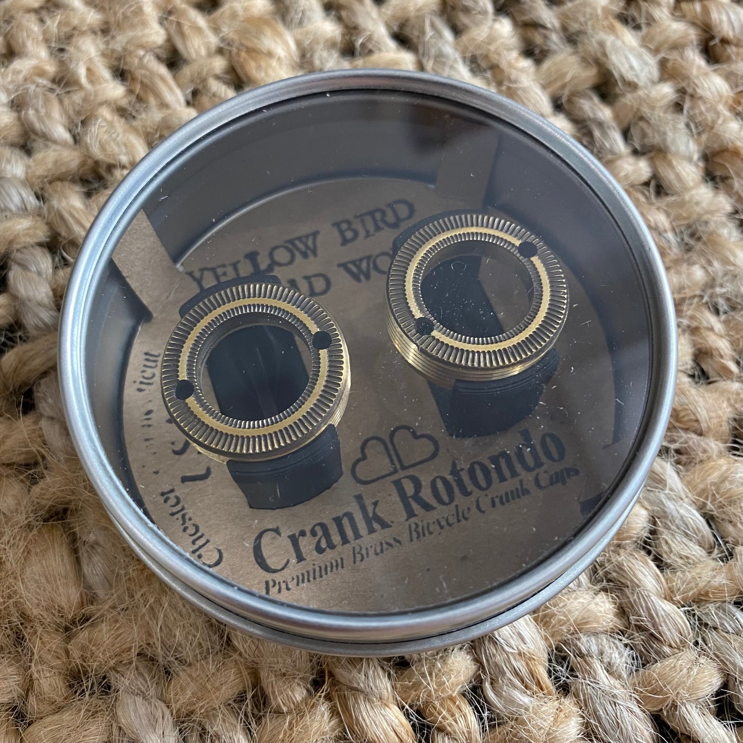 YELLOW BIRD THREAD WORKS Rotondo Comito Shipwreck Dark Crank Caps