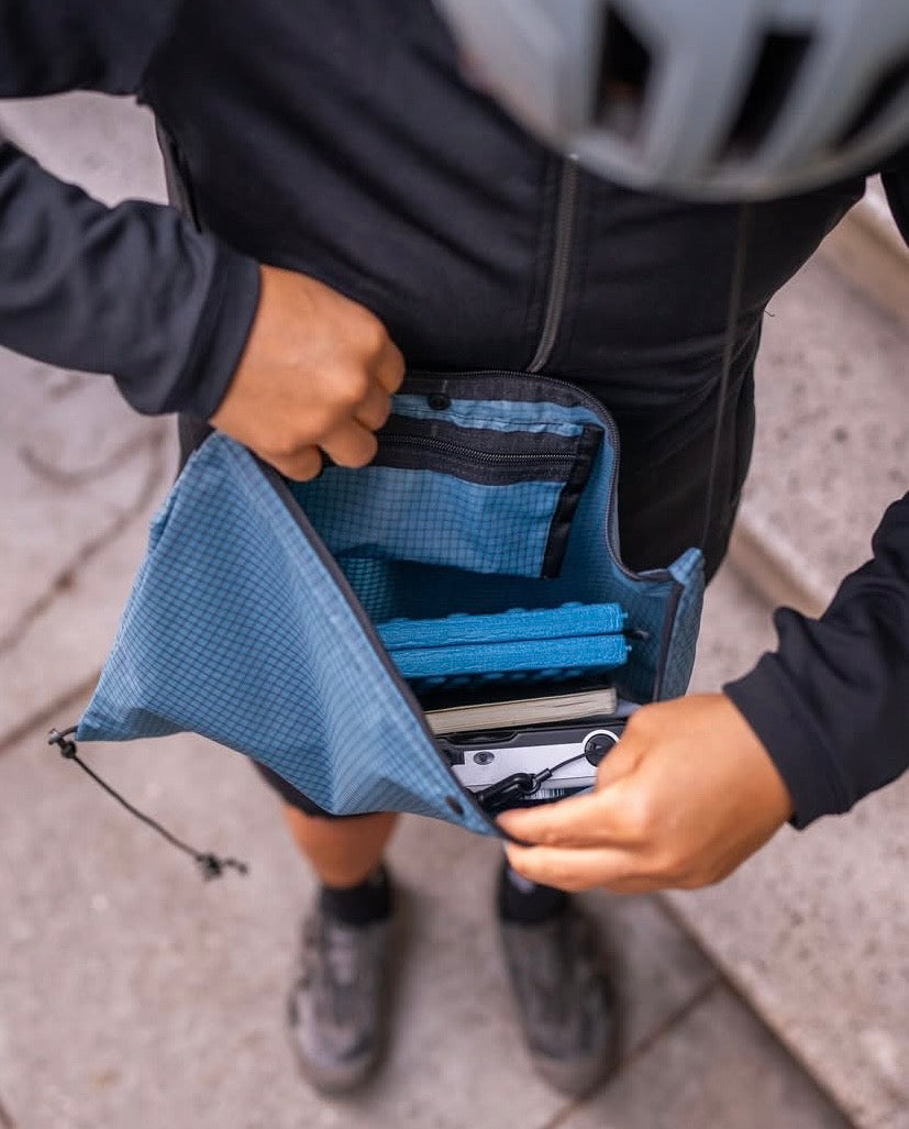 OUTER SHELL Magic Musette Bag - Blue Smoke