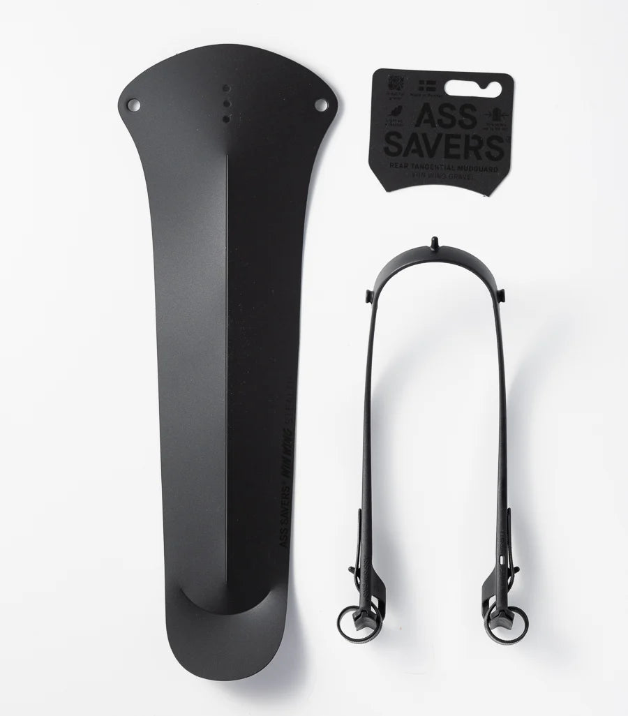 ASS SAVERS WIn WIng Mudguard - Gravel - Stealth