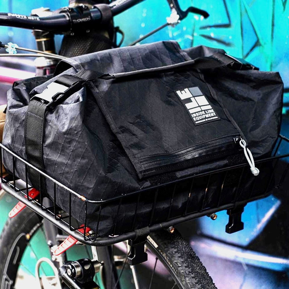 INSIDE LINE EQUIPMENT Bike Porteur Rackbag - Black XPAC – I Like Your Bike