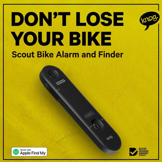 KNOG Scout Bike Alarm & Finder