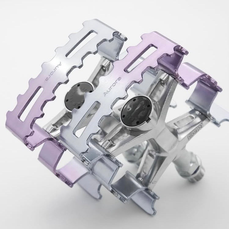 MKS Sylvan Aurora Pedals - Purple Silver