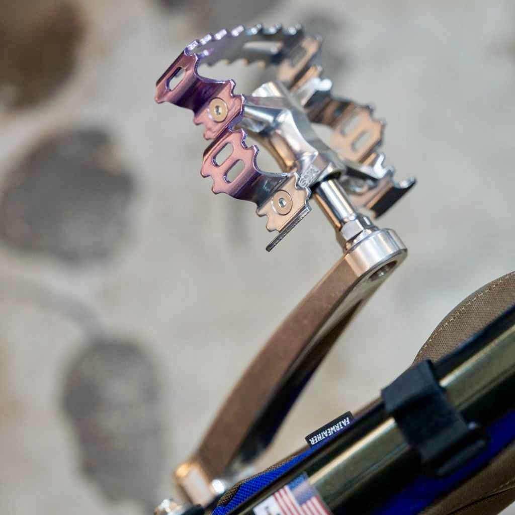 MKS Sylvan Aurora Pedals - Purple Silver
