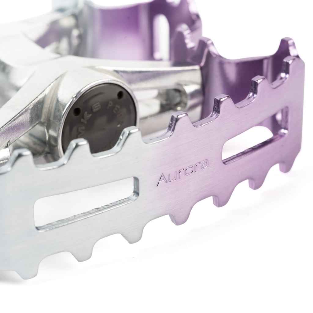 MKS Sylvan Aurora Pedals - Purple Silver