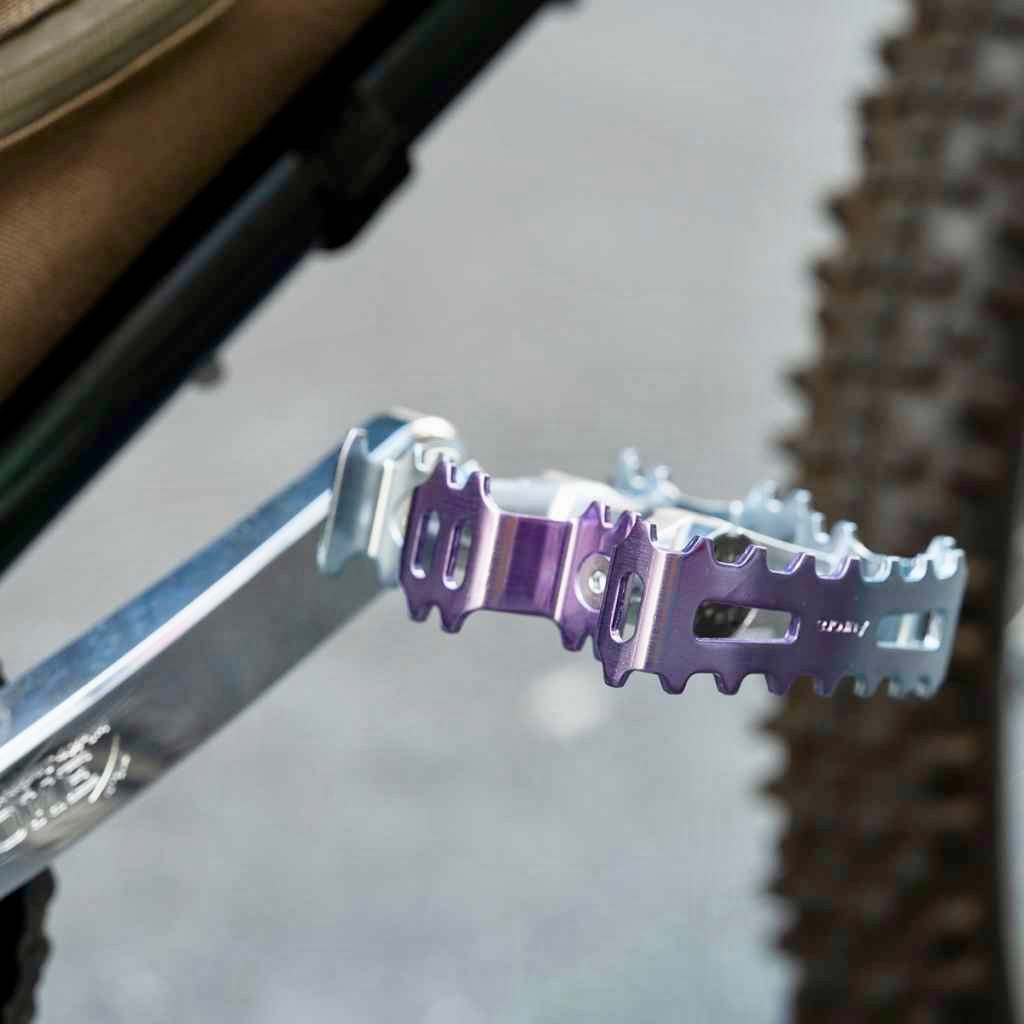 MKS Sylvan Aurora Pedals - Purple Silver