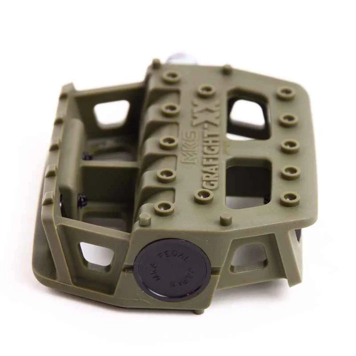 MKS Grafight XX Khaki 9/16 Platform Pedals