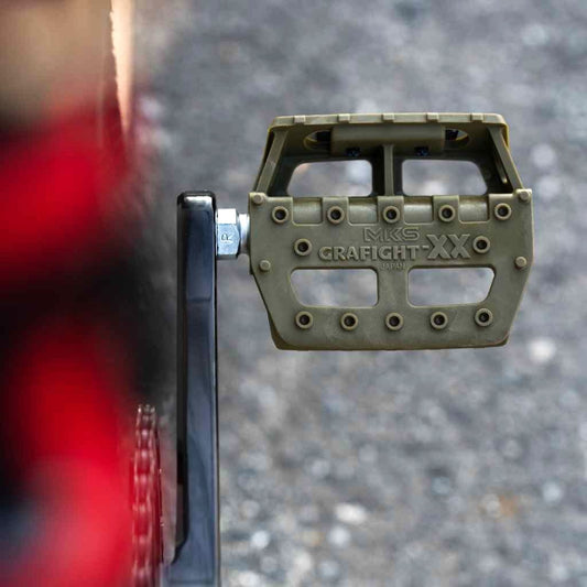 MKS Grafight XX Khaki 9/16 Platform Pedals
