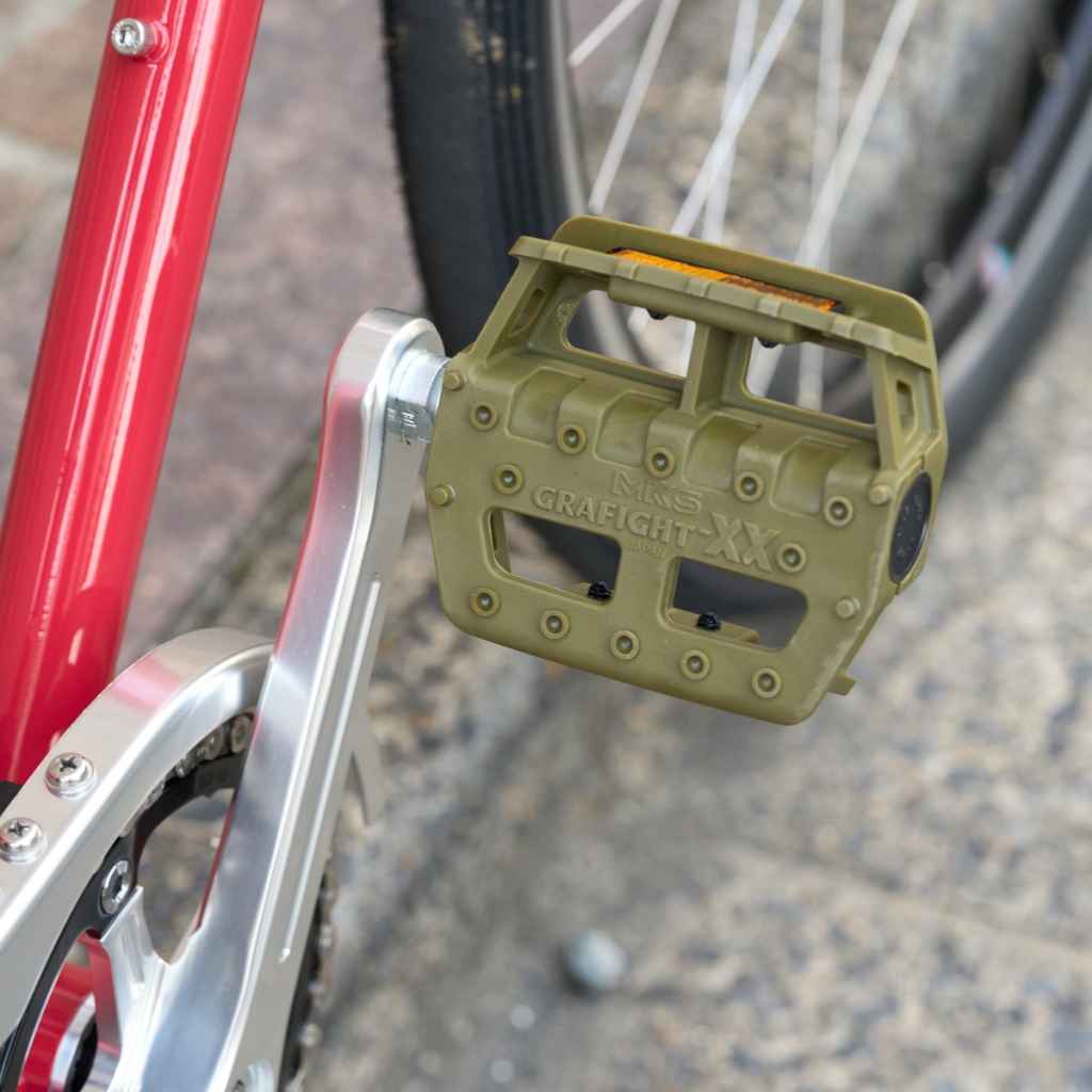 MKS Grafight XX Khaki 9/16 Platform Pedals