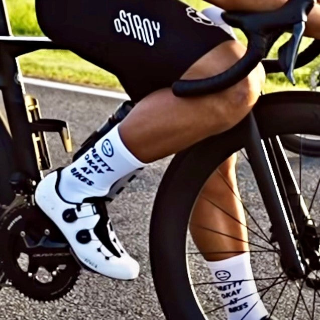 Ostroy Pretty Okay at Bikes Cycling Socks