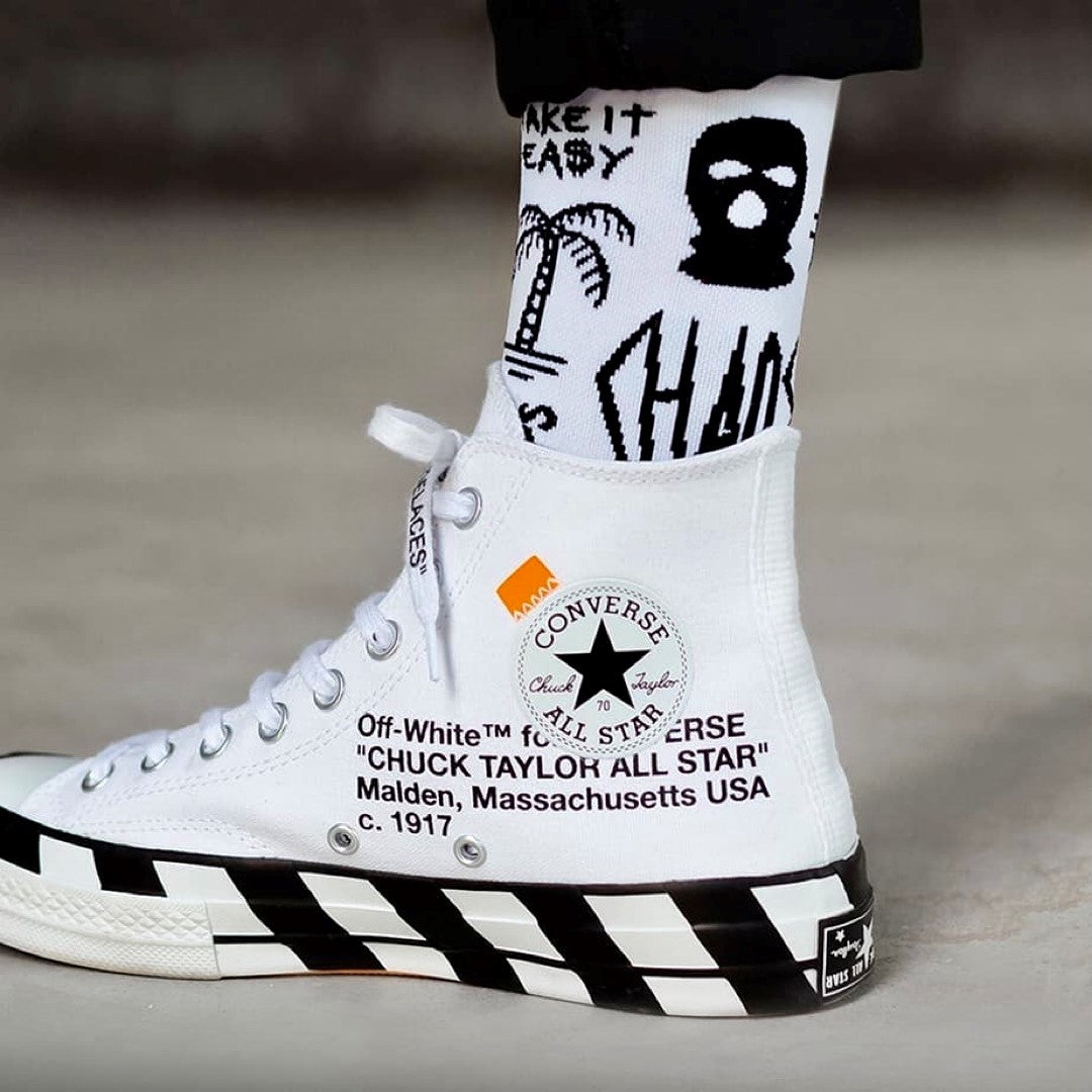 pacific and co cycling socks - Miami Vice