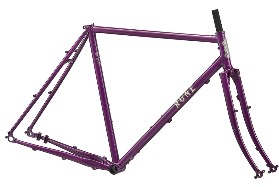 Rune Rufus Stone Deep Purple