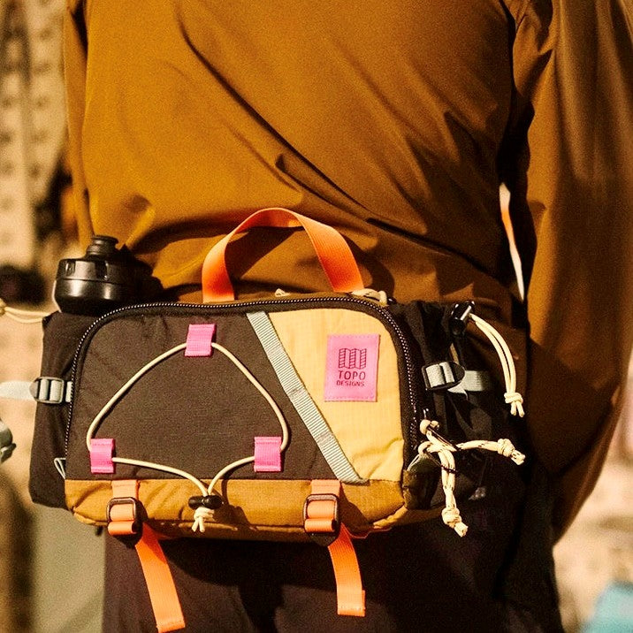 TOPO DESIGNS Mountain Hydro Hip Pack - Desert Palm / Sahara