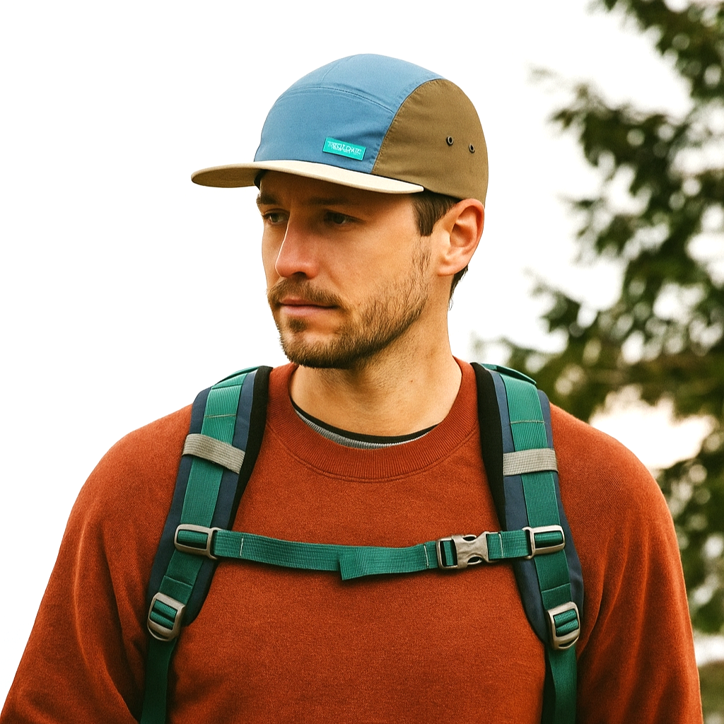 Topo Pattern Hat TOPO DESIGNS Nylon Camp Hat - I Like Your Bike