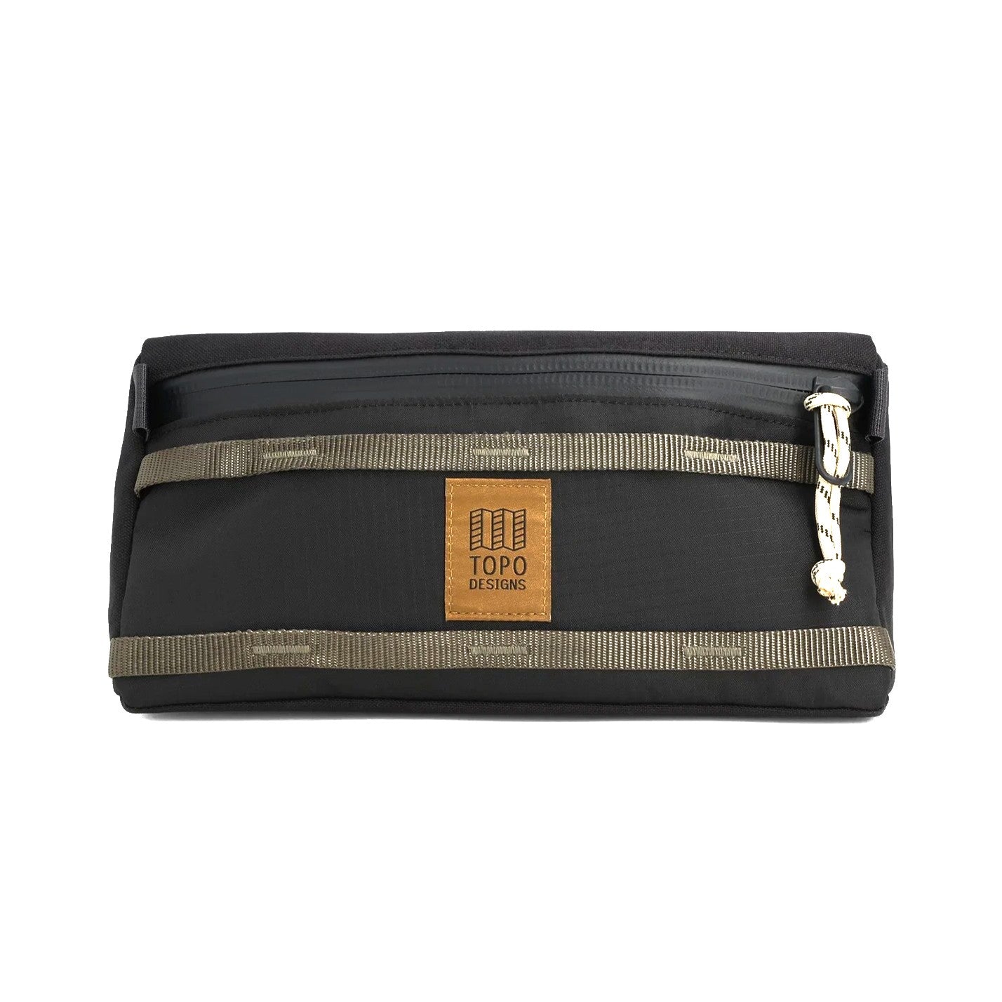TOPO DESIGNS Handlebar Mountain Bike Bag - Black / Neutral
