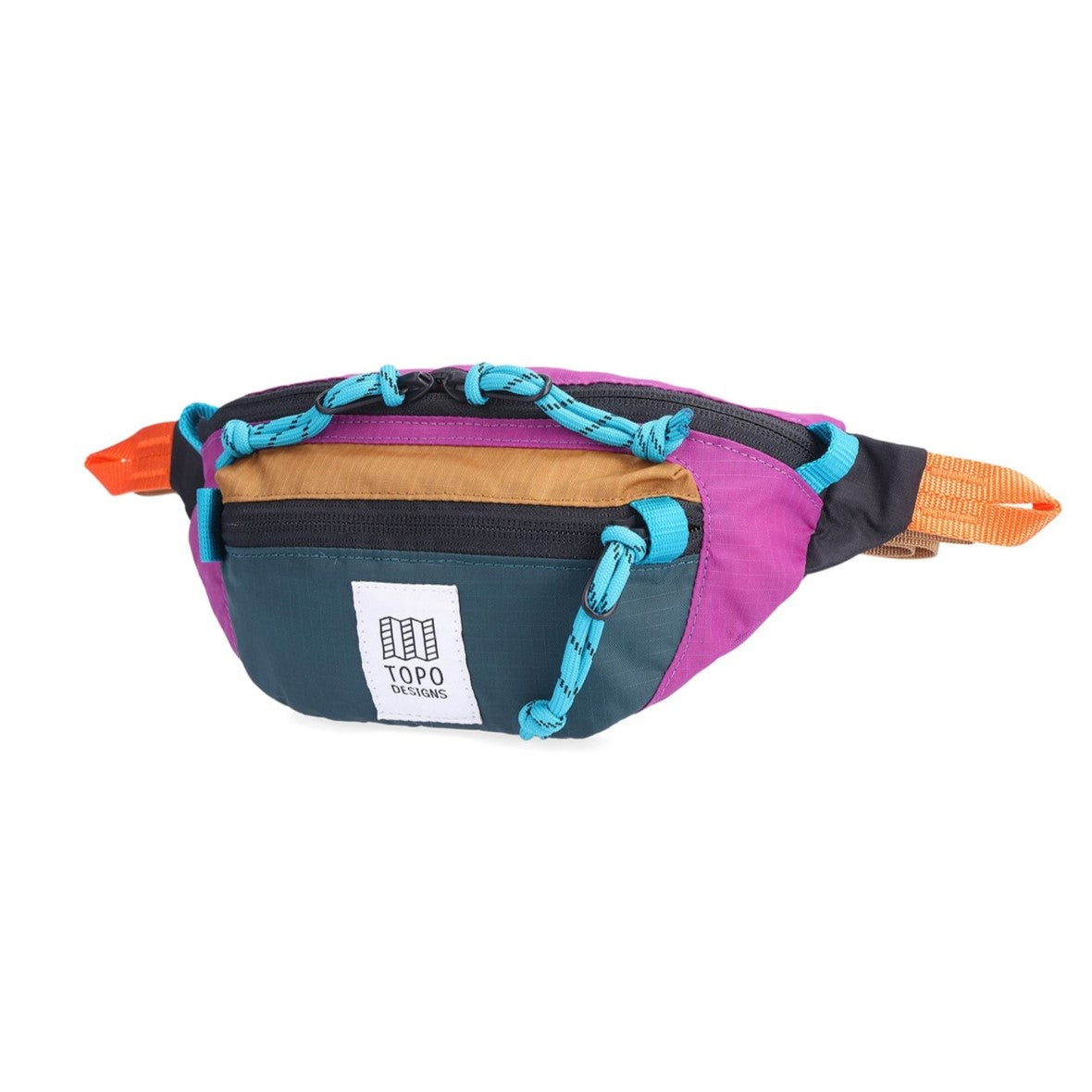TOPO DESIGNS Mountain Hip Bag - Botanic Green / Grape
