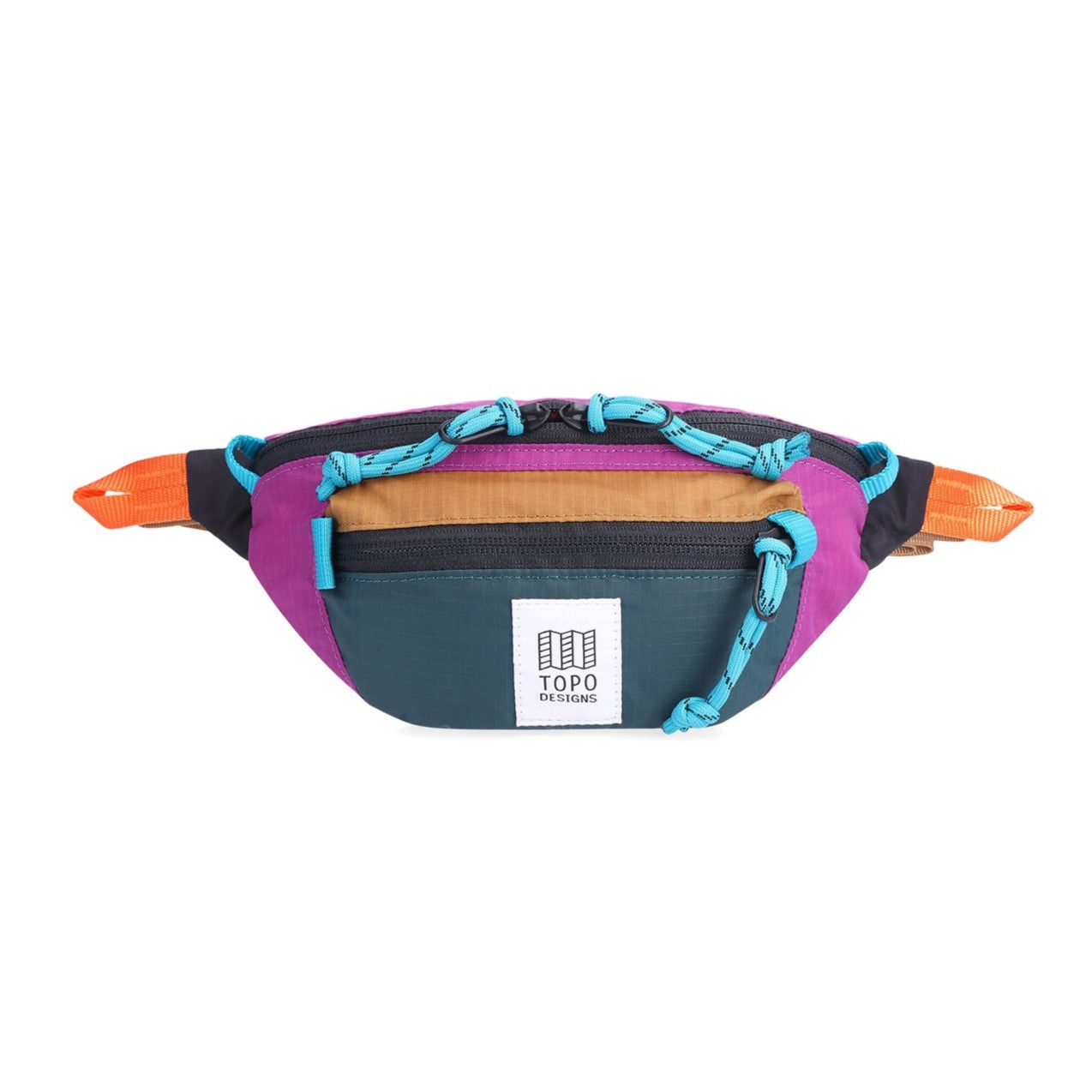TOPO DESIGNS Mountain Hip Bag - Botanic Green / Grape