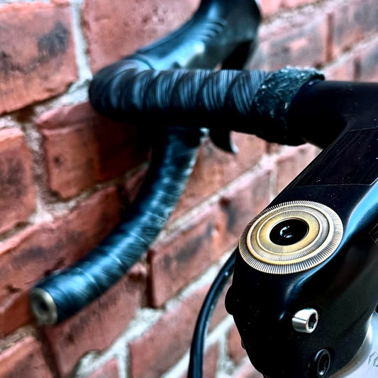 YELLOW BIRD THREAD WORKS Nor'easter Dark Bicycle Stem Cap