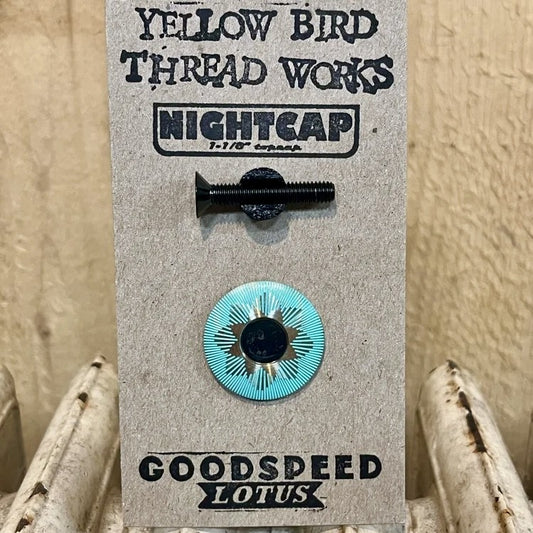 YELLOW BIRD THREAD WORKS GOODSPEED LOTUS - ENAMEL TURQUISE