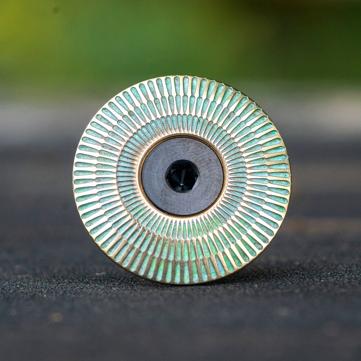 Yellow Thread Cap YELLOW BIRD THREAD WORKS Nor'easter Stem Cap – I Like Your Bike