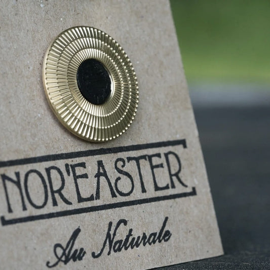 YELLOW BIRD THREAD WORKS Nor’easter / Au Natural Brass Stem Cap