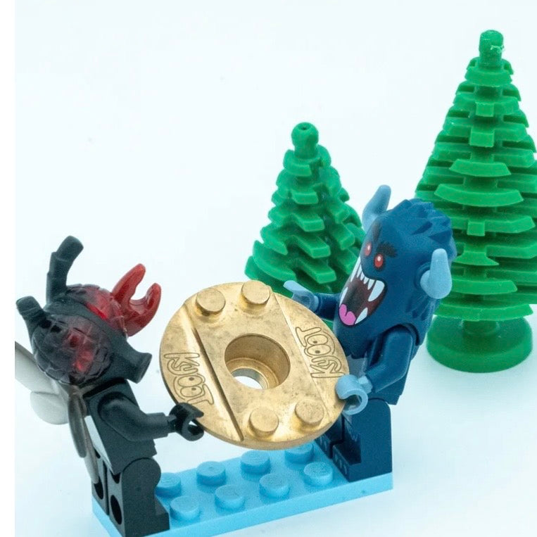 YELLOW BIRD THREAD WORKS Kyoot Brick Buddy Brass Stem Cap