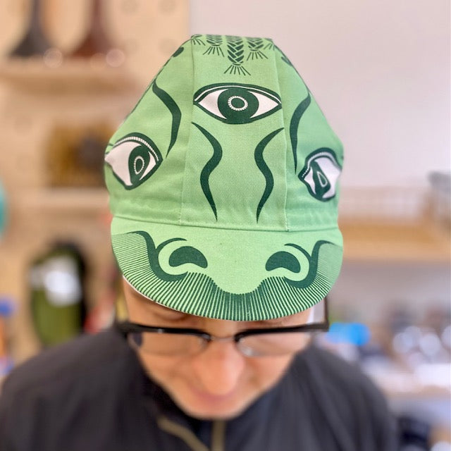 BELLDORADO Green Demon Cycling Cap