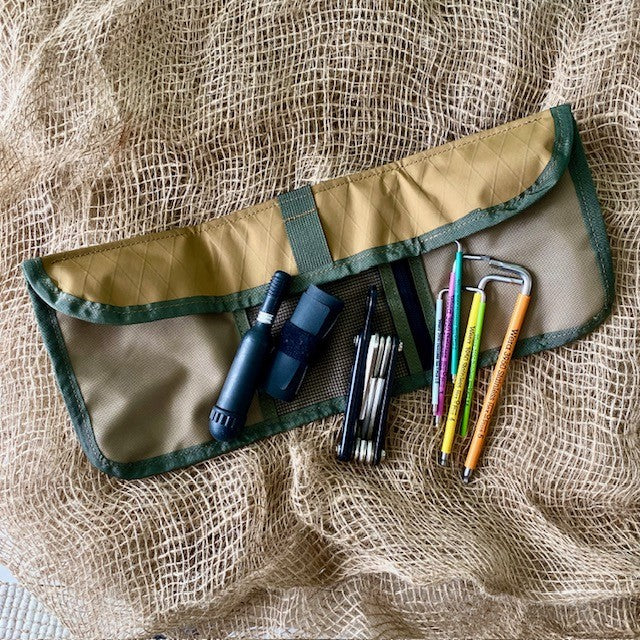 BLUE LUG Bike Tool Roll - X-Pac Coyote Olive