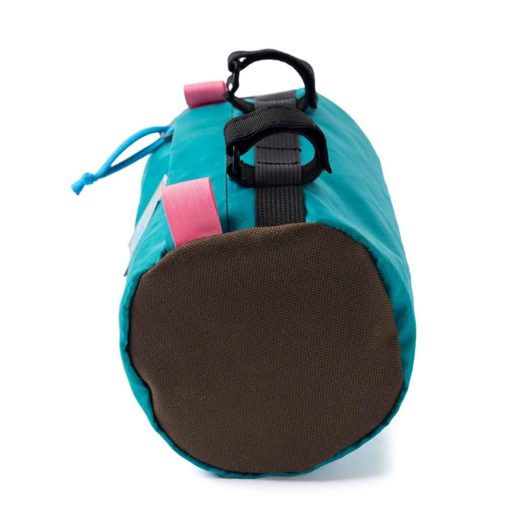 BLUE LUG Handlebar Bike Pouch - Ecopak Teal / Brown