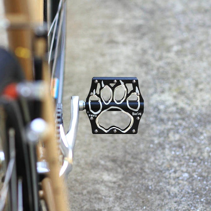 BLUE LUG Panda Aluminum Flat Pedal -Black – I Like Your Bike