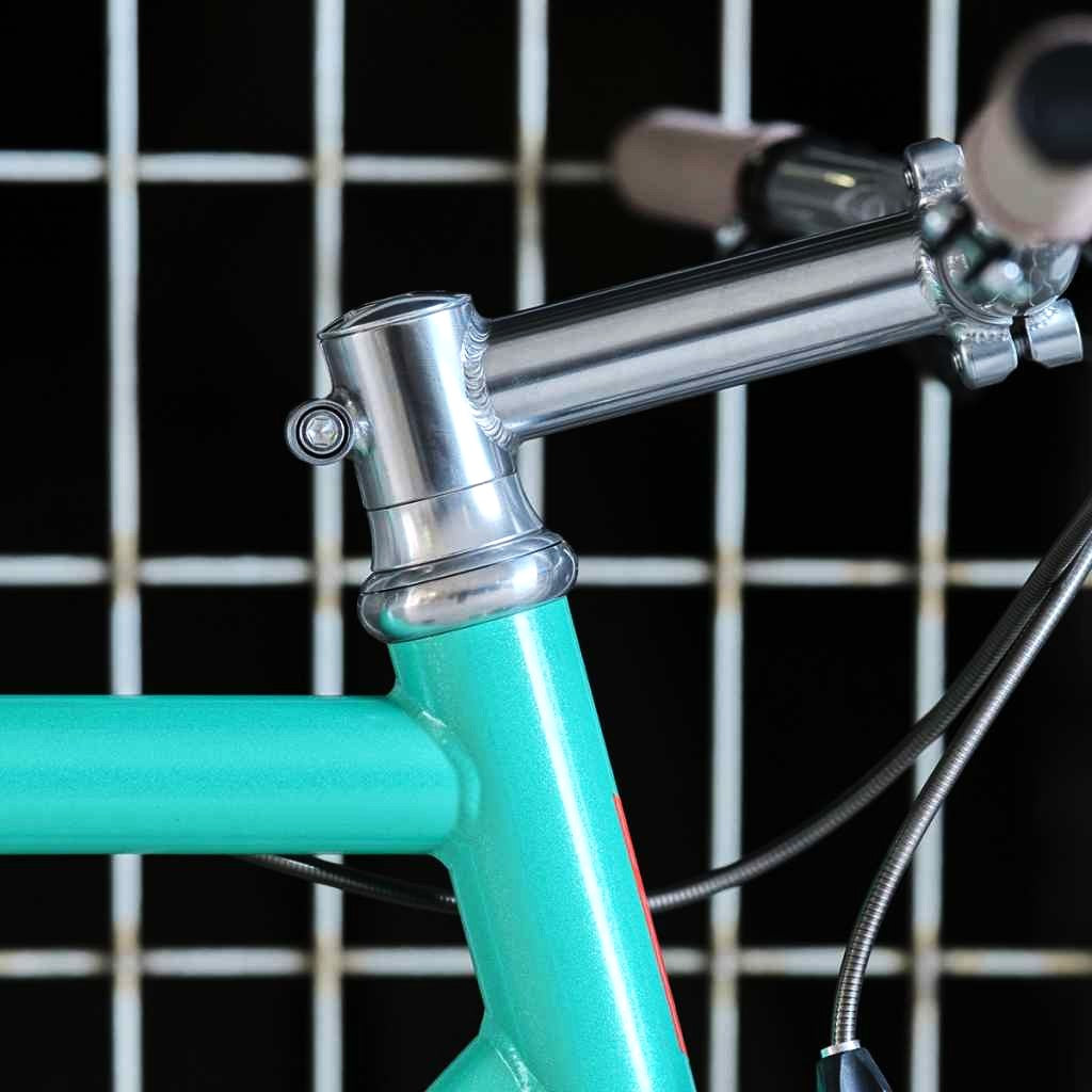 DIA-COMPE Alloy Tapered Spacer, Silver Blue Lug Special