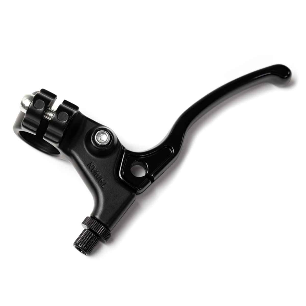 DIA-COMPE Tech 5 Brake Levers - All Black Blue Lug Exclusive