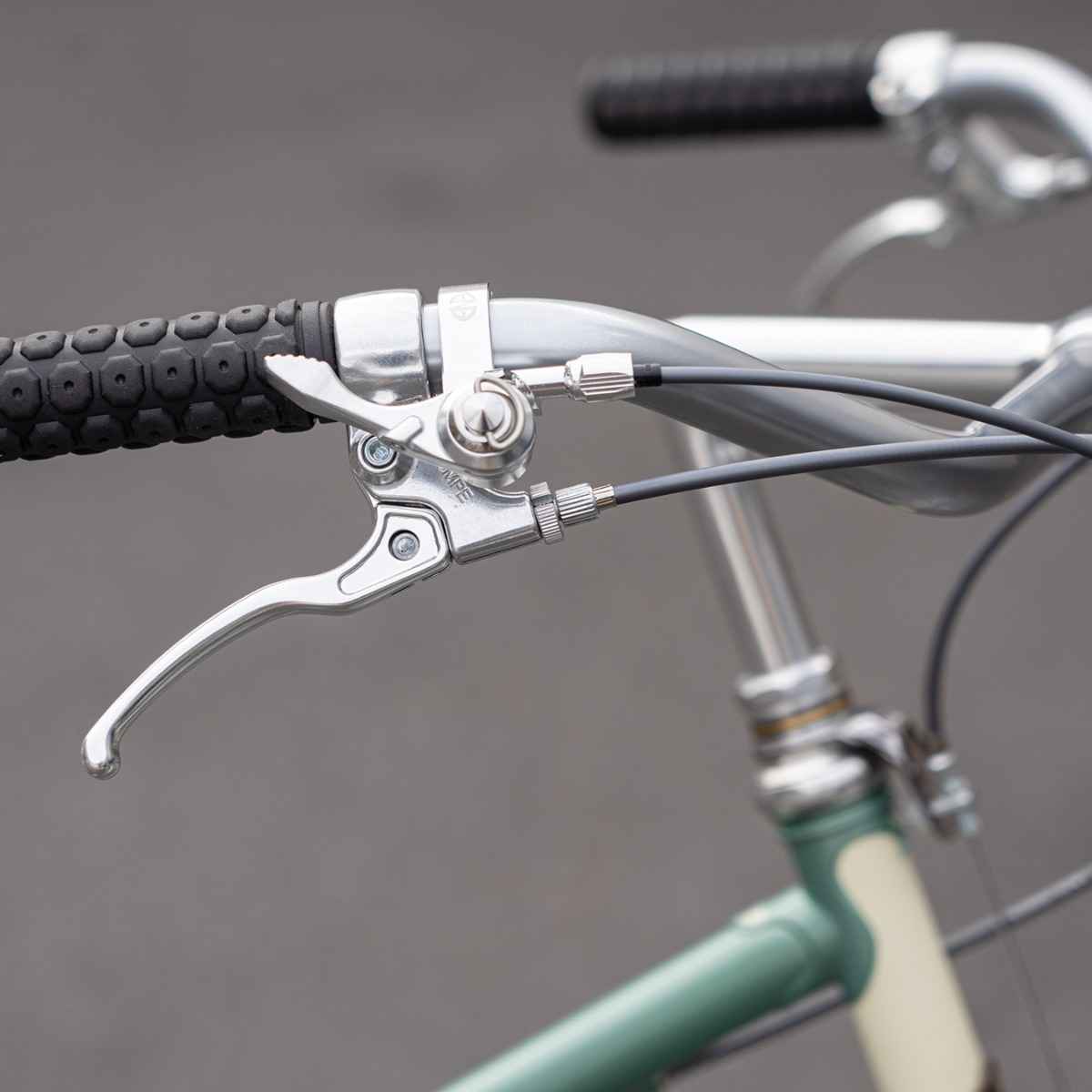 DIA-COMPE Tech 5 Brake Lever - All Polish Blue Lug Exclusive