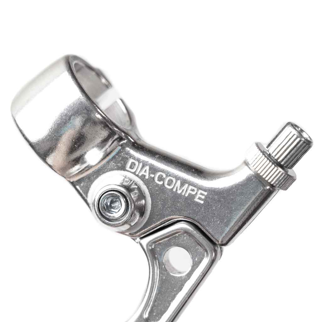 DIA-COMPE Tech 5 Brake Lever - All Polish Blue Lug Exclusive