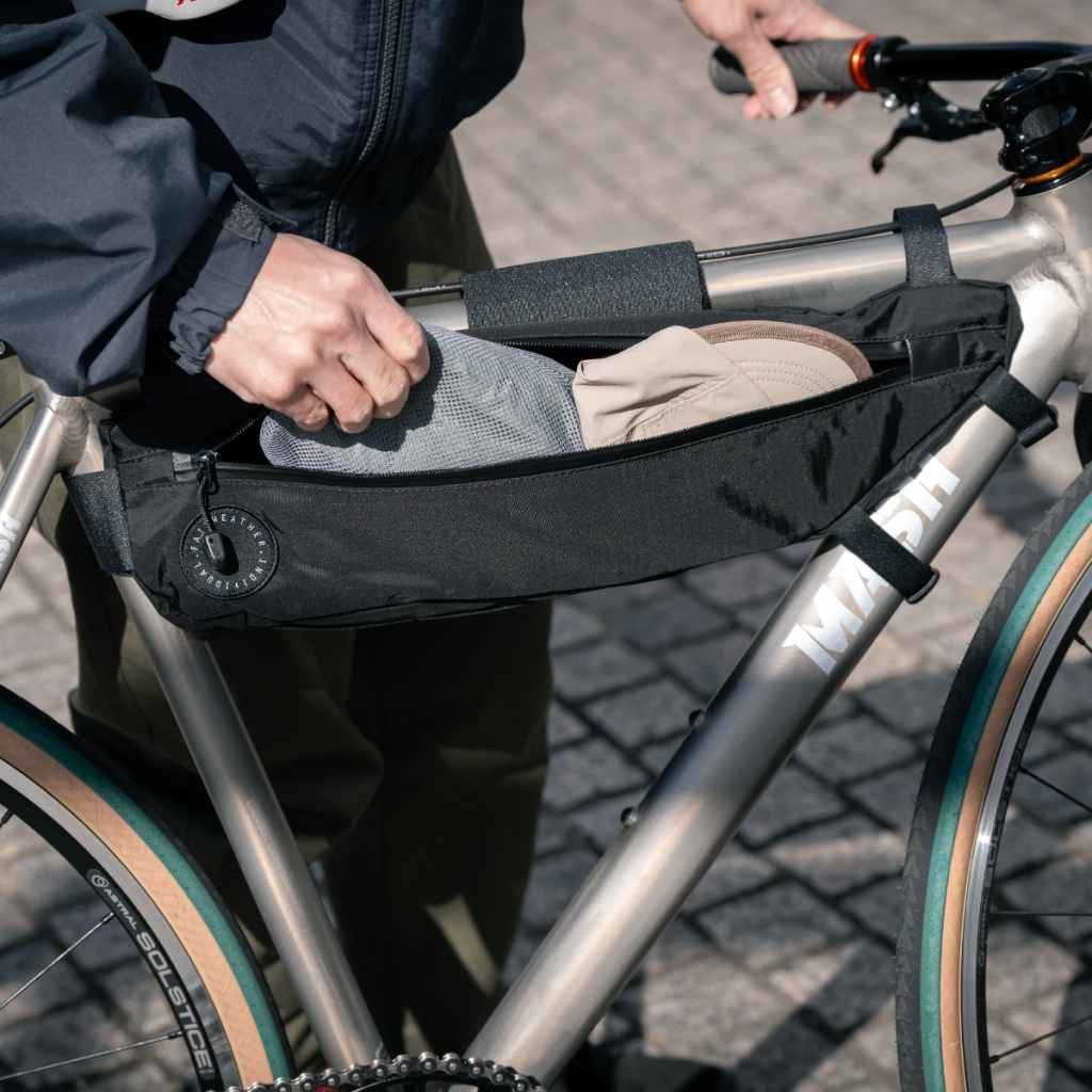 FAIRWEATHER Frame Bike Bag - Black – I Like Your Bike