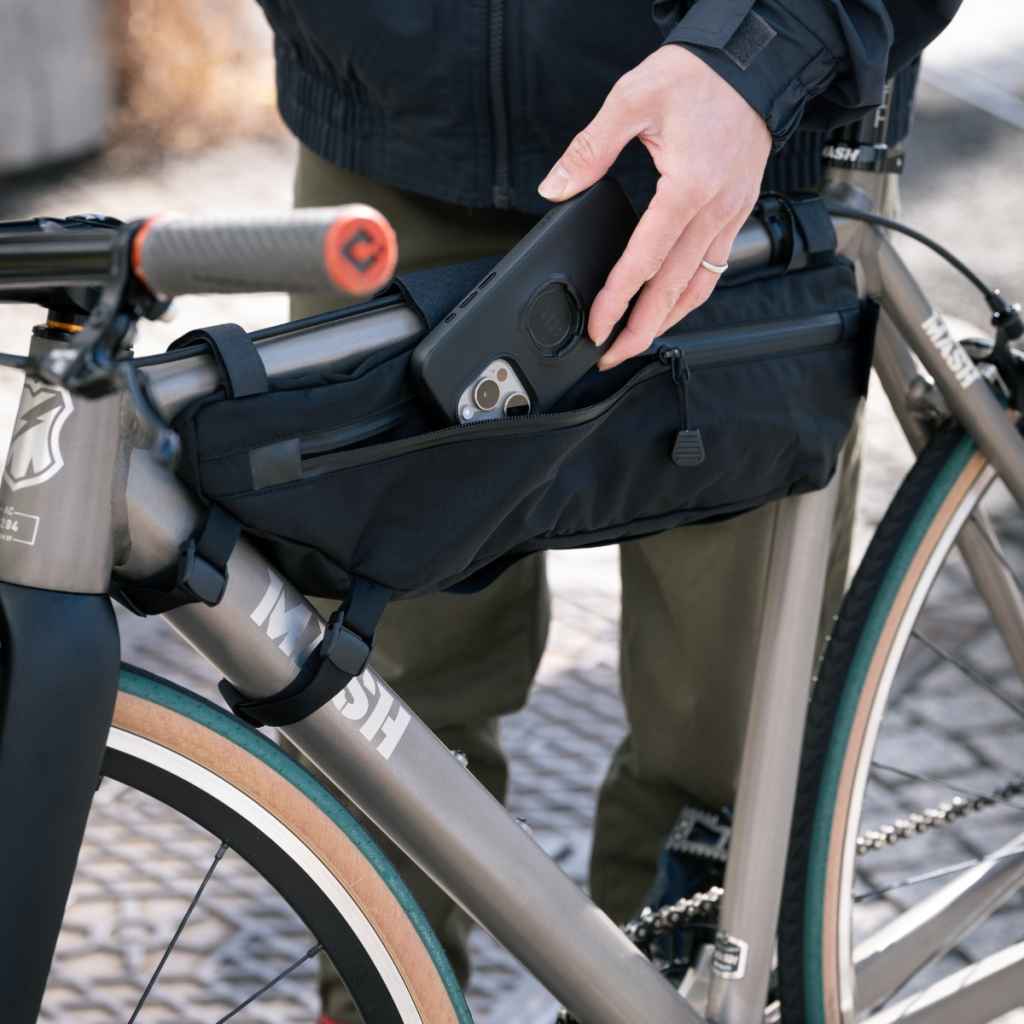 FAIRWEATHER Frame Bike Bag - Black