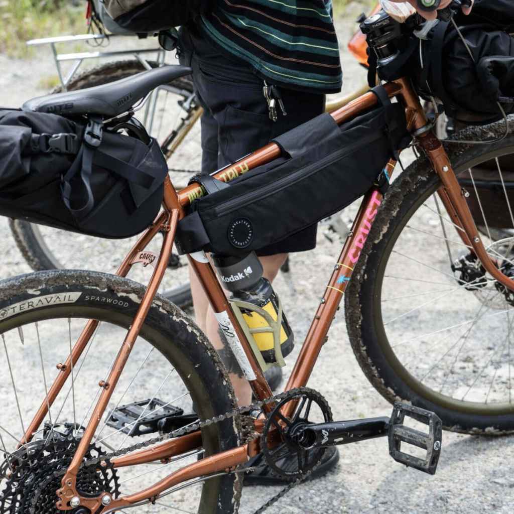 FAIRWEATHER Frame Bike Bag - Black – I Like Your Bike