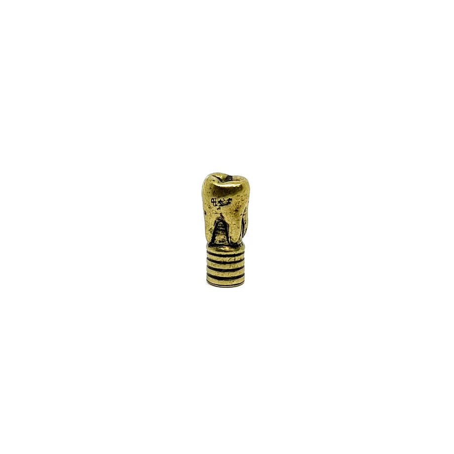 HATCHET Brass Valve Cap - Back Teeth