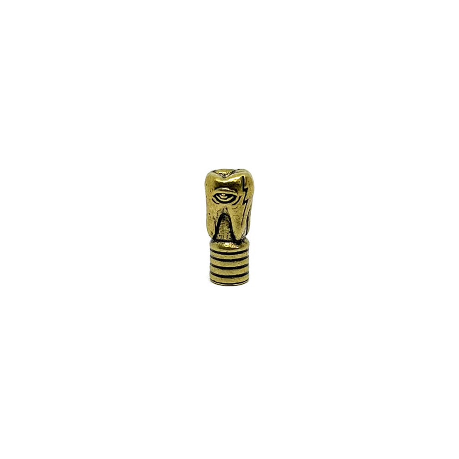 HATCHET Brass Valve Cap - Back Teeth