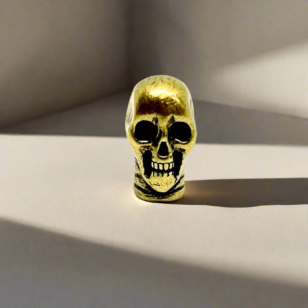 Hatchet Metal Work Studio Skull Bicycle Valve Cap