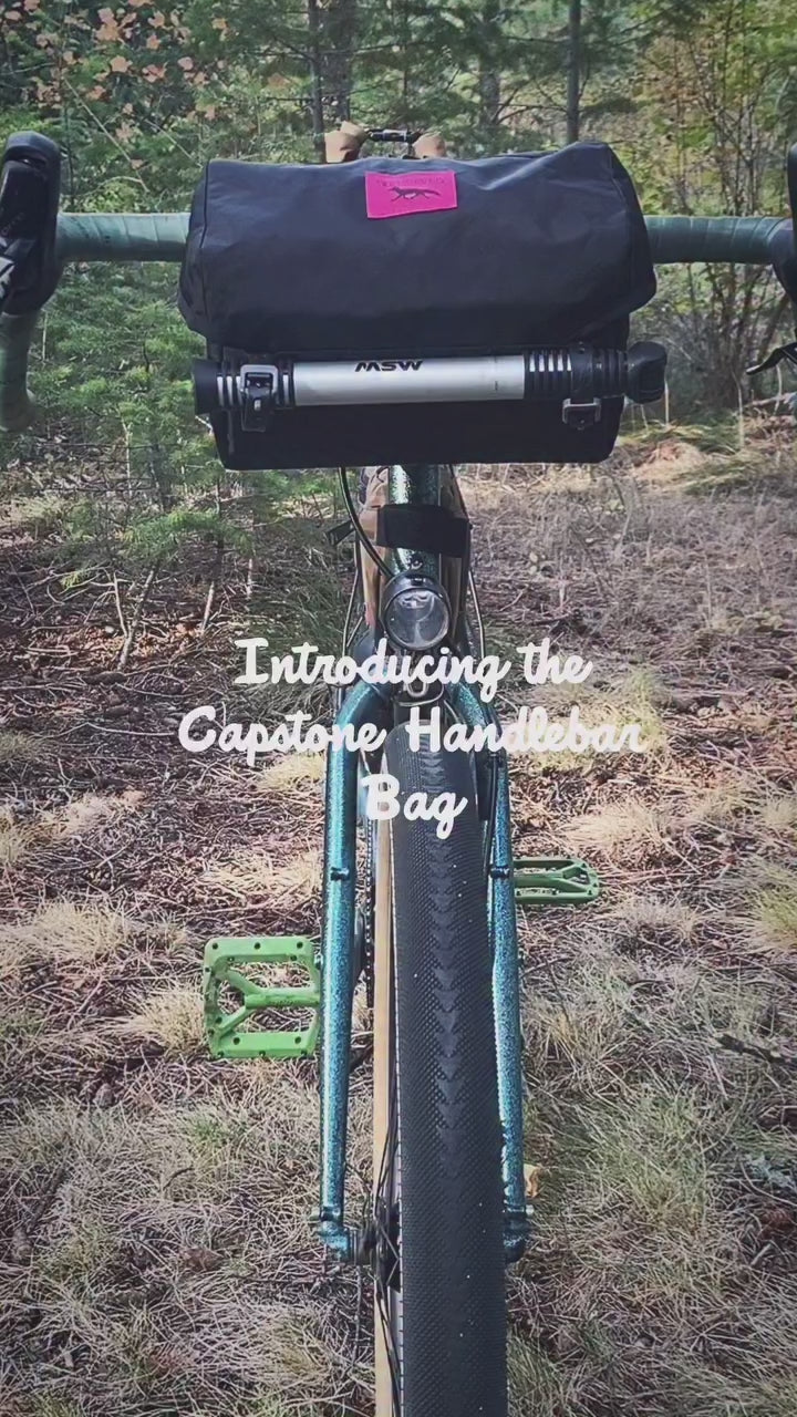 SWIFT INDUSTRIES Capstone Handlebar Bag - Black – I Like Your Bike
