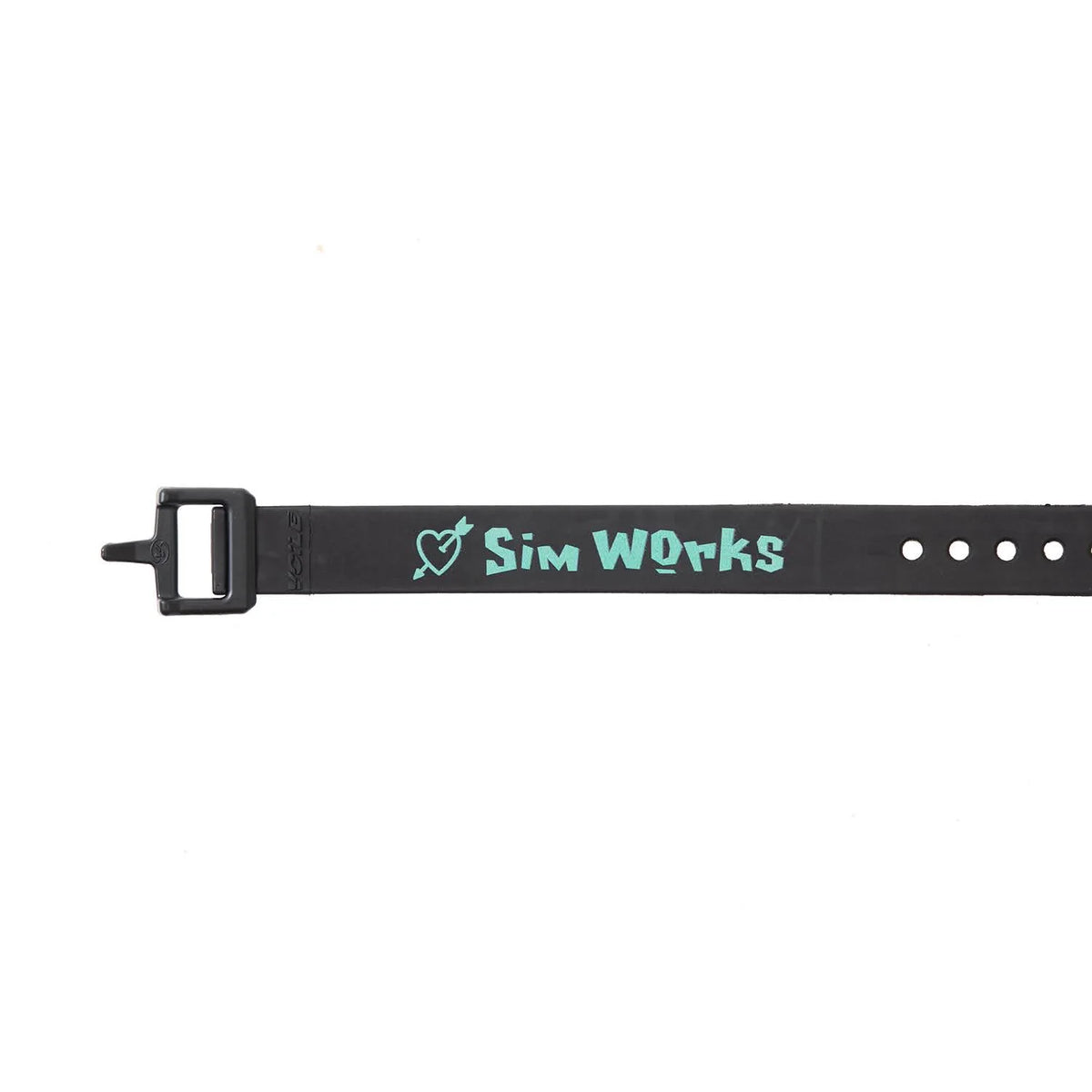 Simworks Black Homage Green Thunder Strap