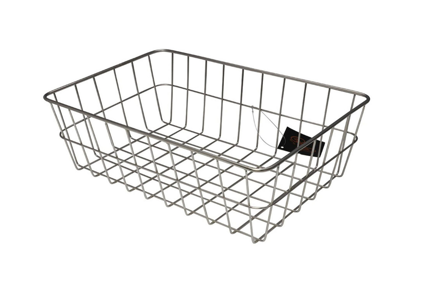TANAKA Stainless Steel Bike Basket - Black