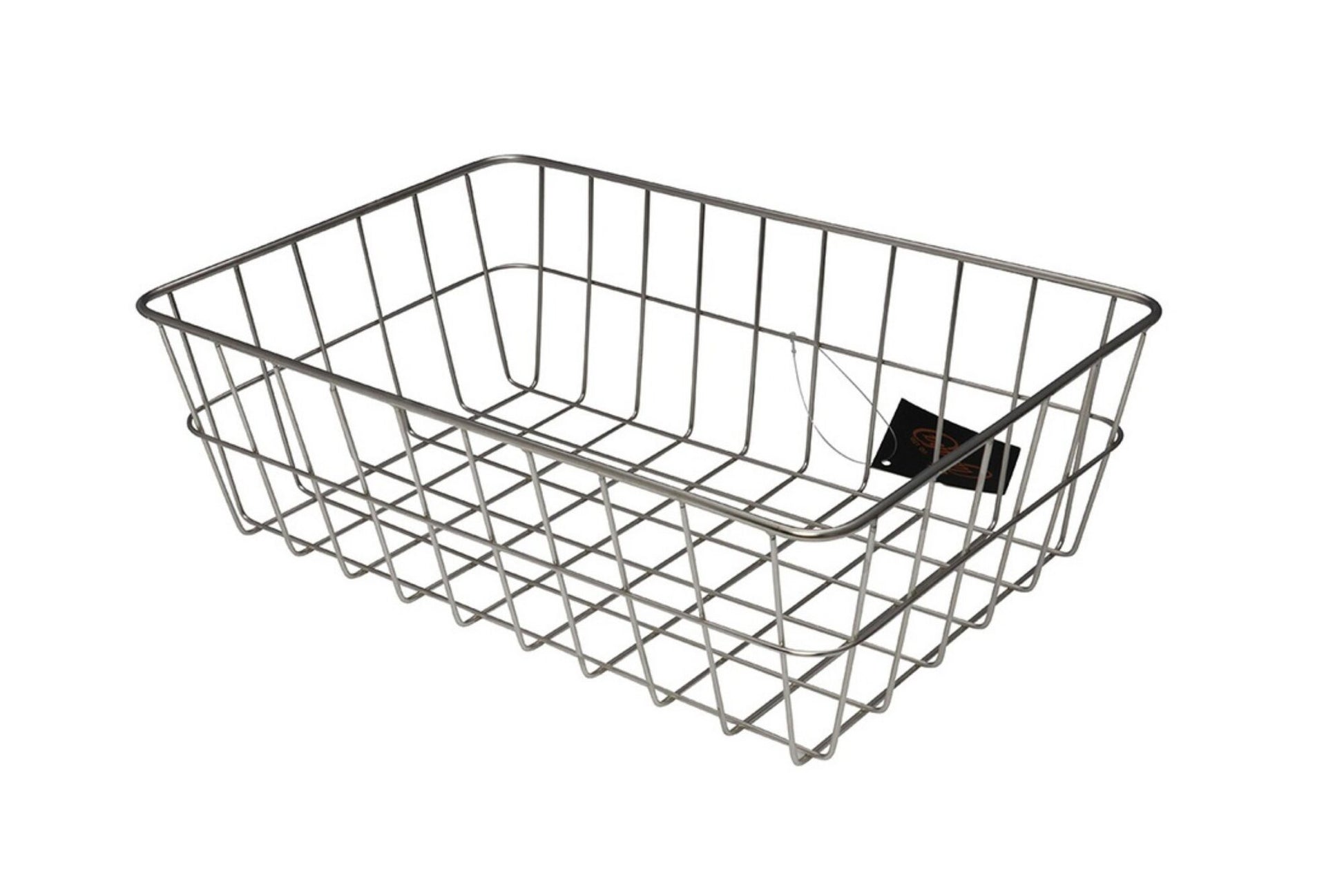 TANAKA Stainless Steel Bike Basket - Black